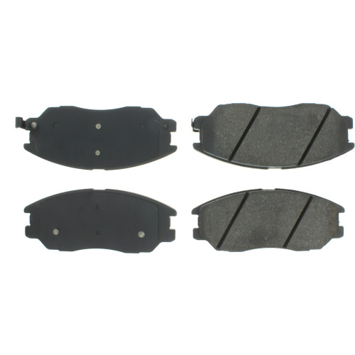 C-Tek Semi-Metallic Brake Pads with Shims for 2004-2006 Hyundai/Kia (XG350, Amanti) 102.10130