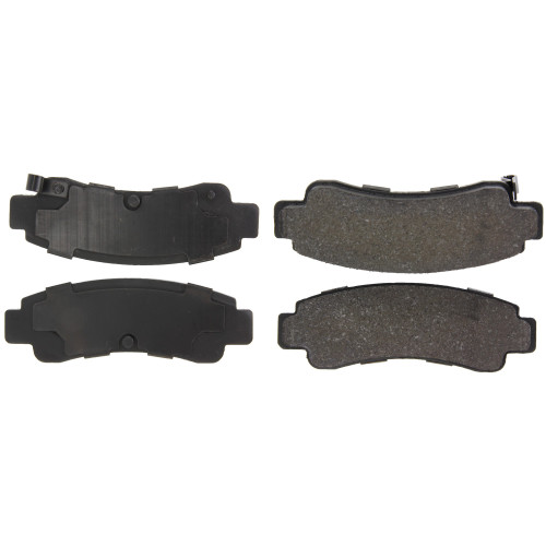 C-Tek Semi-Metallic Brake Pads with Shims for 1991-1996 Nissan (Sentra, NX, Tsuru) 102.05110