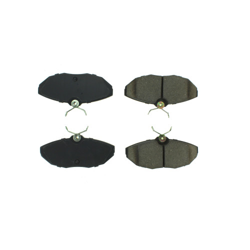 C-Tek Semi-Metallic Brake Pads with Shims for 2000-2006 Jaguar/Dodge/Ford (S-Type, Viper, Thunderbird, LS) 102.08060