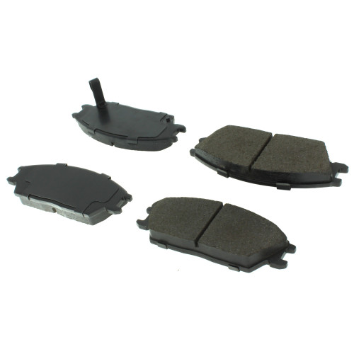 C-Tek Semi-Metallic Brake Pads with Shims for 1987-2006 Hyundai/Mitsubishi/Dodge (Scoupe, Excel, Accent, Precis) 102.04400