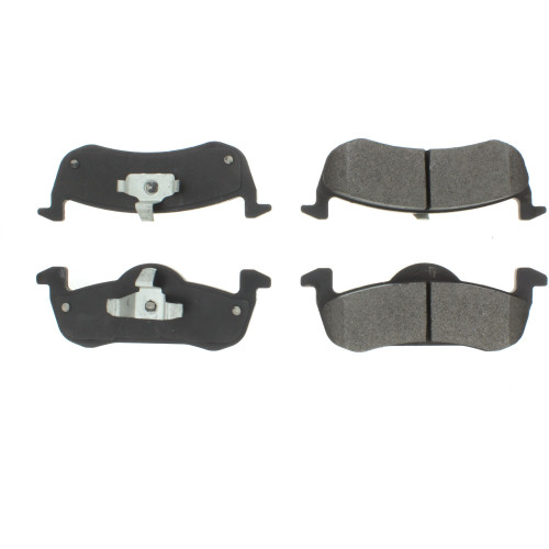 C-Tek Semi-Metallic Brake Pads with Shims for 2007-2019 Ford/Lincoln (Expedition, Navigator, MKT) 102.12790