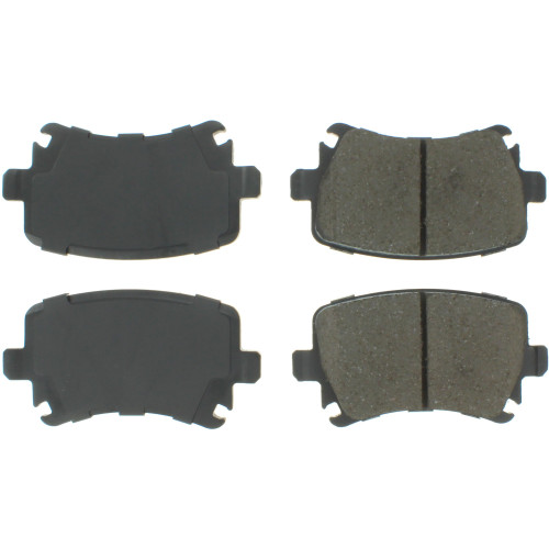 C-Tek Semi-Metallic Brake Pads with Shims for 2001-2020 Audi/Volkswagen/Seat (A4, A6 Quattro, A4 Quattro, Jetta) 102.11080