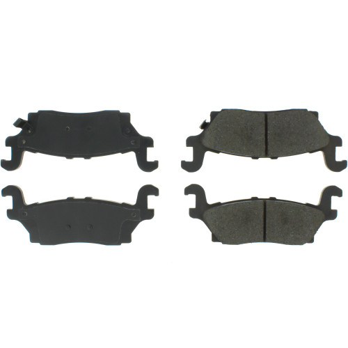 C-Tek Semi-Metallic Brake Pads with Shims for 2006-2010 Hummer (H3, H3T) 102.11200