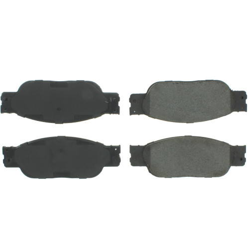 C-Tek Semi-Metallic Brake Pads with Shims for 2003-2005 Jaguar (S-Type, Vanden Plas, XJ8) 102.09330