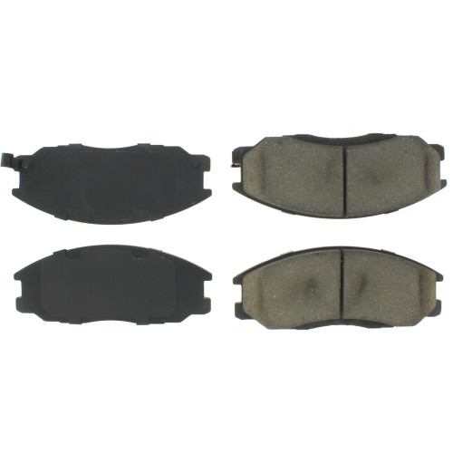 C-Tek Semi-Metallic Brake Pads with Shims for 2001-2005 Hyundai/Kia (Santa Fe, Sedona) 102.09030