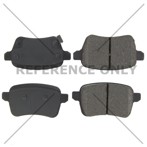 C-Tek Semi-Metallic Brake Pads with Shims for 2014-2020 Fiat (500L) 102.17220