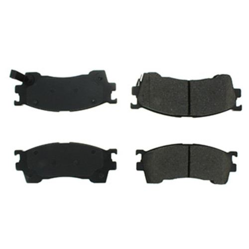 C-Tek Ceramic Brake Pads with Shims for 1993-2003 Ford/Mazda (Probe, MX-6, Protege, Protege5) 103.06370