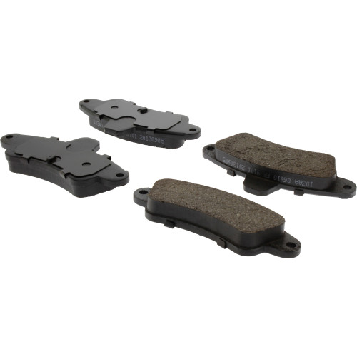 C-Tek Ceramic Brake Pads with Shims for 1995-2000 Ford/Mercury (Contour, Cougar, Mystique) 103.06610