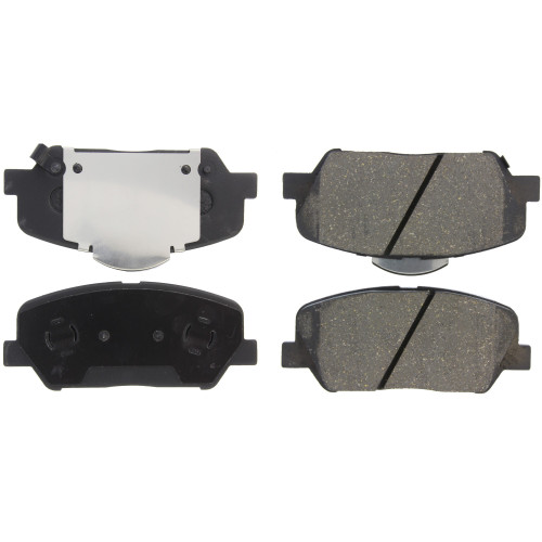 C-Tek Ceramic Brake Pads with Shims for 2010-2016 Hyundai/Kia (Genesis Coupe, Optima) 103.14130
