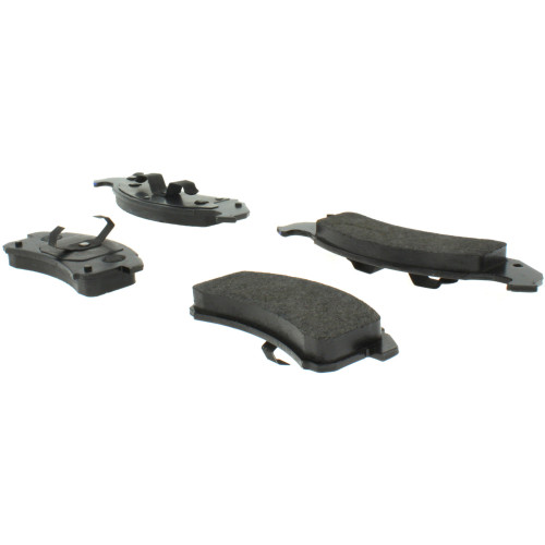 Posi Quiet Semi-Metallic Brake Pads with Hardware for 1991-1993 Buick/Cadillac/Chevrolet (LeSabre, Park Avenue, Riviera, Allante) 104.05050