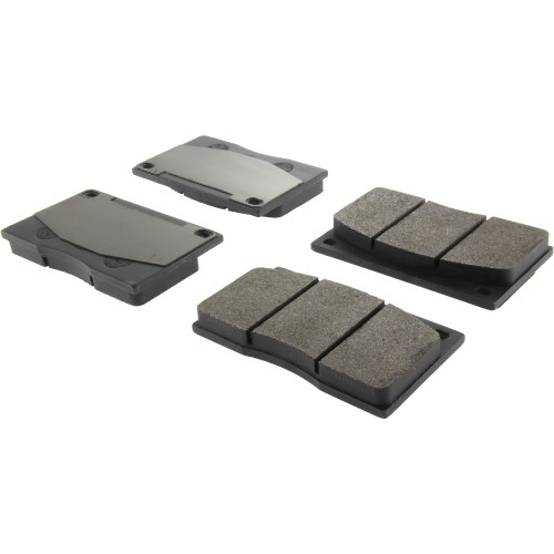 Posi Quiet Semi-Metallic Brake Pads with Hardware for 1973-1998 Jaguar/Aston (Vanden Plas, XJ12, XJ6, XJR) 104.01350