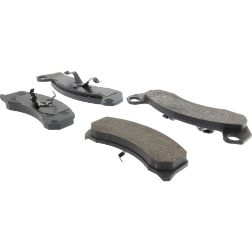 Posi Quiet Semi-Metallic Brake Pads with Hardware for 1981-1994 Ford/Lincoln/Mercury (Country Squire, Crown Victoria, LTD, Mustang)