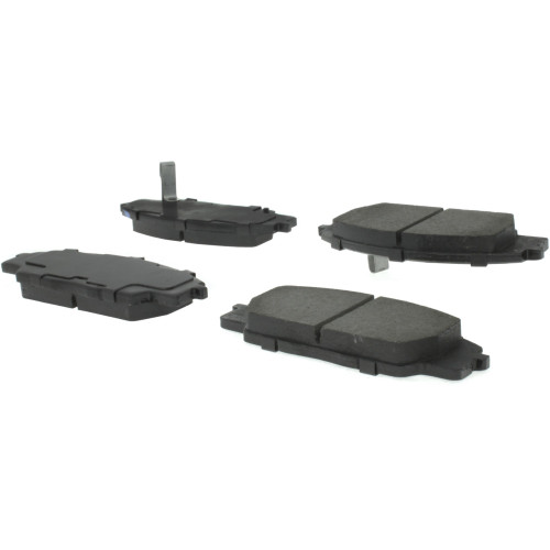 Posi Quiet Semi-Metallic Brake Pads with Hardware for 2000-2011 Acura/Honda (RSX, S2000, Civic, CSX) 104.08290