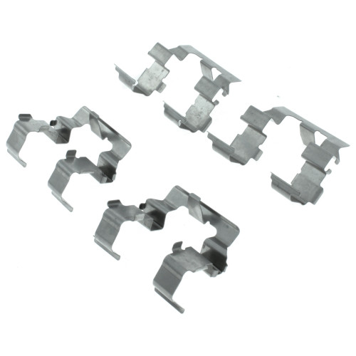 Posi Quiet Semi-Metallic Brake Pads with Hardware for 1985-1989 Acura/Honda (Integra, Accord, Prelude) 104.03340
