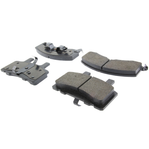 Posi Quiet Semi-Metallic Brake Pads with Hardware for 1988-2002 Dodge/Chevrolet/GMC (Ram 2500, C1500 Suburban, C2500, C2500 Suburban)