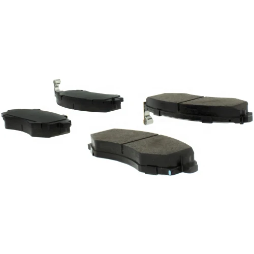 Posi Quiet Semi-Metallic Brake Pads with Hardware for 1989-2006 Hyundai/Kia/Nissan (Elantra, Optima, 240SX, G20) 104.07000
