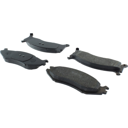 Posi Quiet Semi-Metallic Brake Pads with Hardware for 1991-1995 Chrysler/Dodge/Plymouth (Imperial, LeBaron, New Yorker, Town &amp; Country)