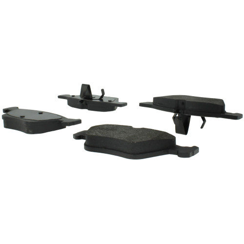 Posi Quiet Semi-Metallic Brake Pads with Hardware for 2004-2009 Mercedes-Benz (E320, E350) 104.08531