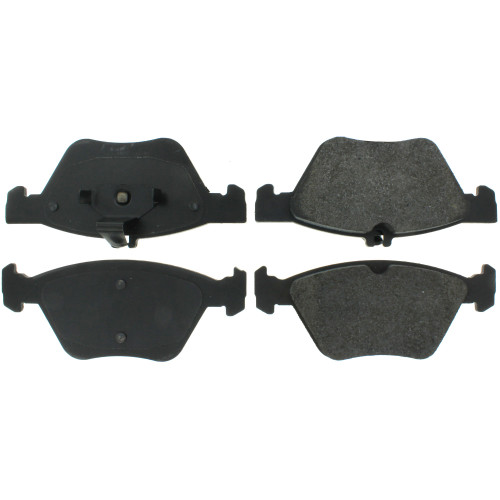 Posi Quiet Semi-Metallic Brake Pads with Hardware for 2004-2009 Mercedes-Benz (E320, E350) 104.08531
