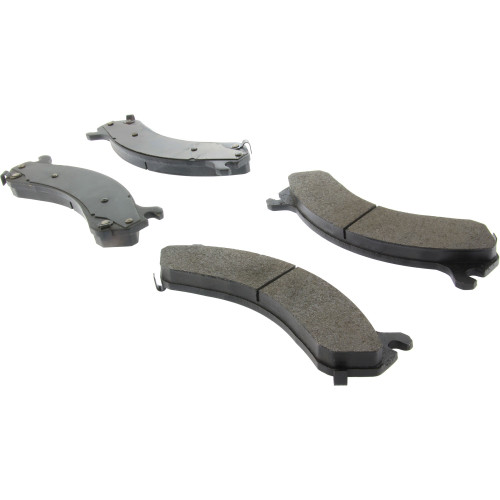 Posi Quiet Semi-Metallic Brake Pads with Hardware for 2001-2010 Chevrolet/GMC 104.09090