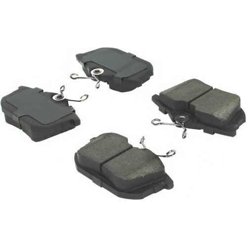 Posi Quiet Semi-Metallic Brake Pads for 1999-2012 Volvo/Mitsubishi/Smart (S40, V40, Space Star, Forfour) 104.08380