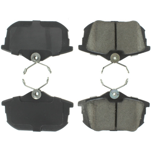 Posi Quiet Semi-Metallic Brake Pads for 1999-2012 Volvo/Mitsubishi/Smart (S40, V40, Space Star, Forfour) 104.08380