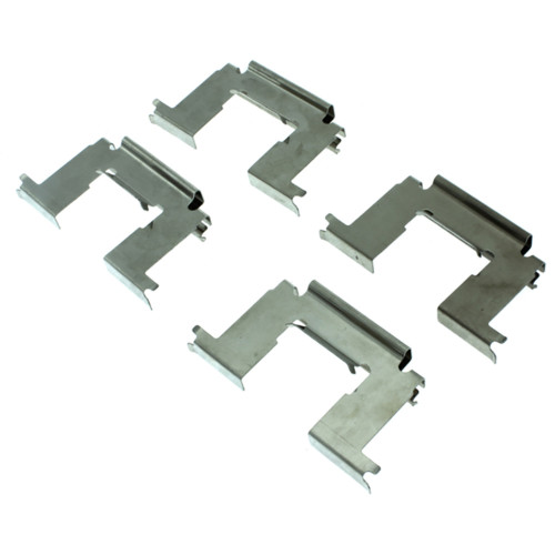 Posi Quiet Semi-Metallic Brake Pads with Hardware for 1982-1997 Nissan/INFINITI (200SX, 300ZX, D21, M30) 104.02660