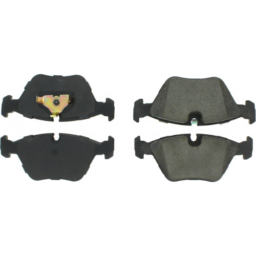 Posi Quiet Semi-Metallic Brake Pads with Hardware for 1987-2006 BMW/Audi (525i, 530i, 535i, 540i) 104.03940