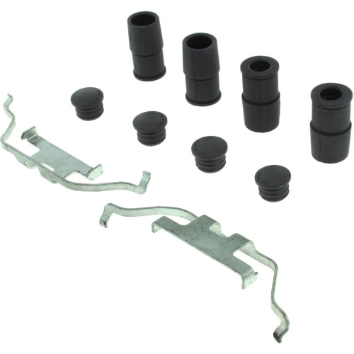 Posi Quiet Semi-Metallic Brake Pads with Hardware for 1991-2010 Land Rover/BMW/Bentley (Range Rover, 330Ci, 330i, 330xi) 104.06830