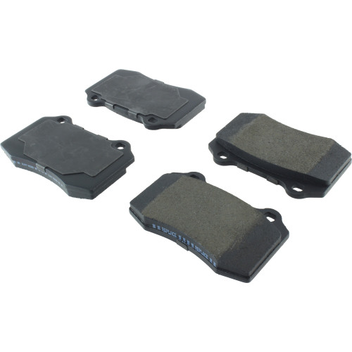 Posi Quiet Semi-Metallic Brake Pads for 1997-2007 Jaguar/Aston/Lotus (S-Type, Vanden Plas, XJR, XKR) 104.05921