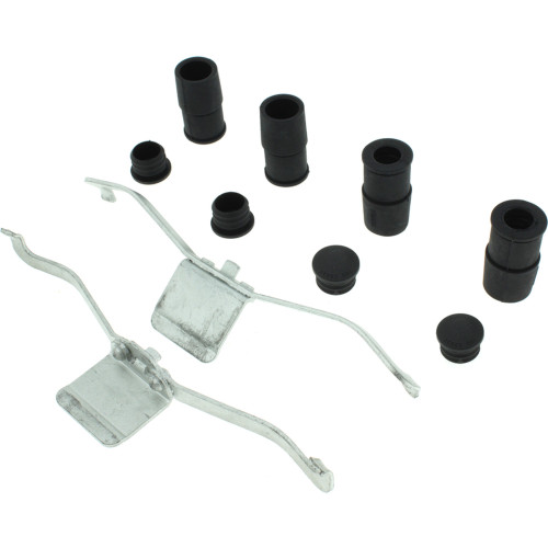 Posi Quiet Semi-Metallic Brake Pads with Hardware for 2004-2013 Volvo/Mazda (S40, V50, C70, 3) 104.09152