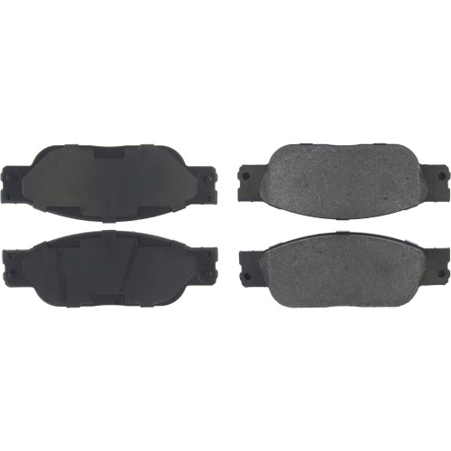 Posi Quiet Semi-Metallic Brake Pads for 2003-2005 Jaguar (S-Type, Vanden Plas, XJ8) 104.09330