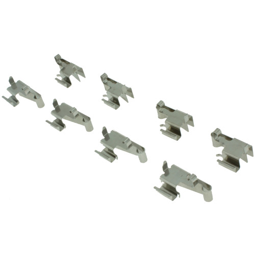 Posi Quiet Semi-Metallic Brake Pads with Hardware for 2003-2008 Chevrolet/GMC (Express 3500, Savana 3500) 104.09890