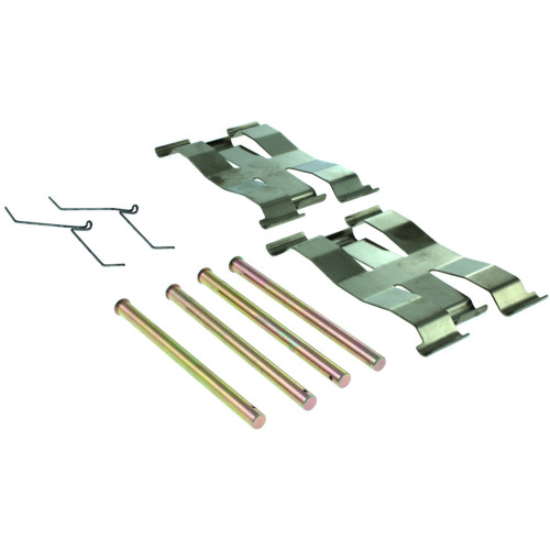 Posi Quiet Semi-Metallic Brake Pads with Hardware for 2005-2012 Acura (RL) 104.10910