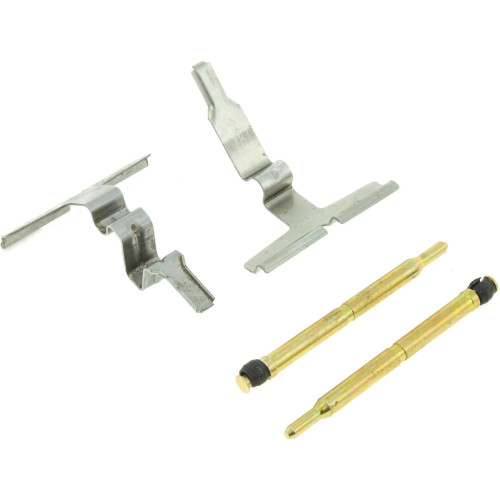 Posi Quiet Semi-Metallic Brake Pads with Hardware for 1996-2011 Mercedes-Benz (C230, C240, C320, CLK320) 104.08760