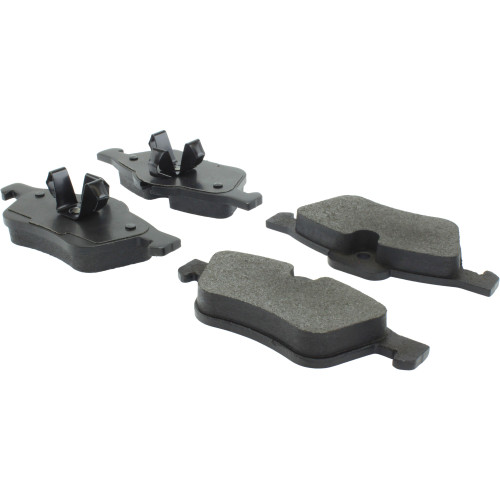 Posi Quiet Semi-Metallic Brake Pads with Hardware for 2002-2008 Mini (Cooper) 104.09390