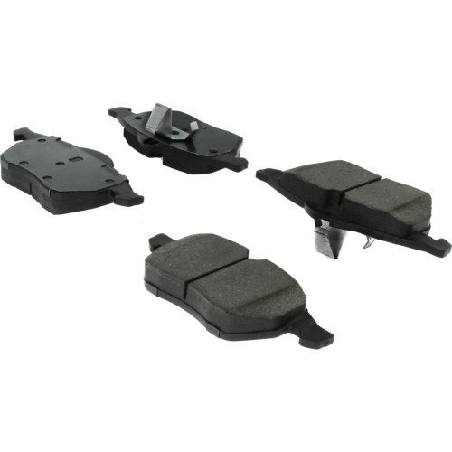 Posi Quiet Semi-Metallic Brake Pads with Hardware for 1996-2000 Audi/Volkswagen (A4, A4 Quattro, Passat, S3) 104.07360