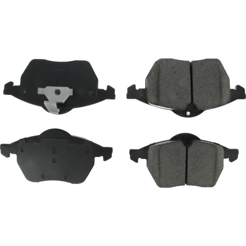 Posi Quiet Semi-Metallic Brake Pads with Hardware for 1996-2000 Audi/Volkswagen (A4, A4 Quattro, Passat, S3) 104.07360