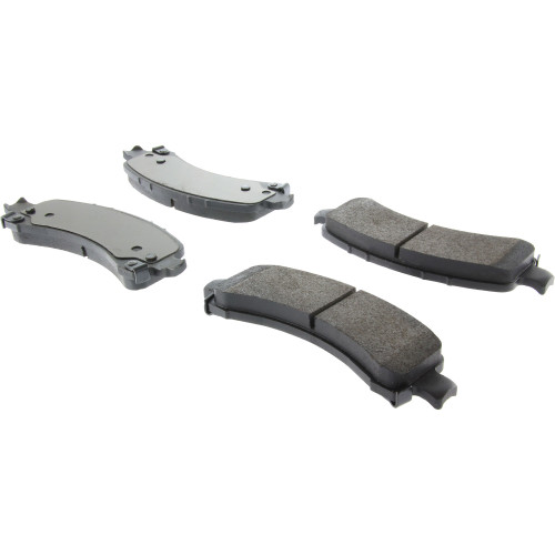Posi Quiet Semi-Metallic Brake Pads with Hardware for 2002-2014 Cadillac/Chevrolet/GMC 104.09741