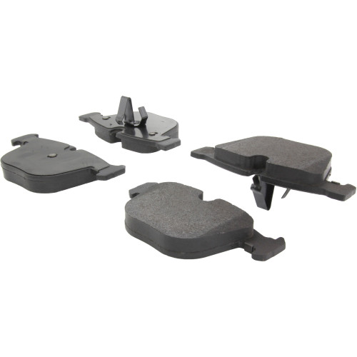 Posi Quiet Semi-Metallic Brake Pads with Hardware for 2000-2017 BMW/Bentley/Rolls-Royce (745i, 745Li, 760Li, Arnage) 104.09190