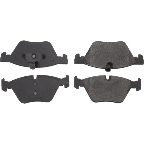 Posi Quiet Semi-Metallic Brake Pads with Hardware for 2004-2007 BMW (525i) 104.10612