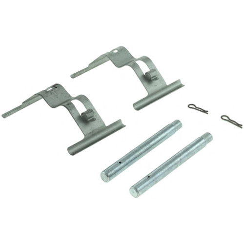 Posi Quiet Semi-Metallic Brake Pads with Hardware for 1997-2012 Porsche (911, Boxster, Cayman) 104.07380