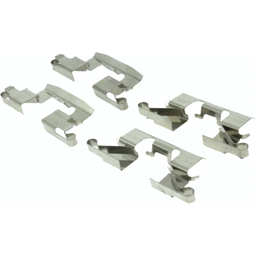 Posi Quiet Semi-Metallic Brake Pads with Hardware for 2004-2012 Nissan (Pathfinder) 104.11010