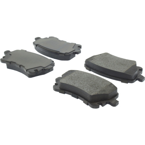 Posi Quiet Semi-Metallic Brake Pads with Hardware for 1991-2015 Bentley/Audi/Volkswagen (Continental, RS6, S4, A8 Quattro) 104.10180