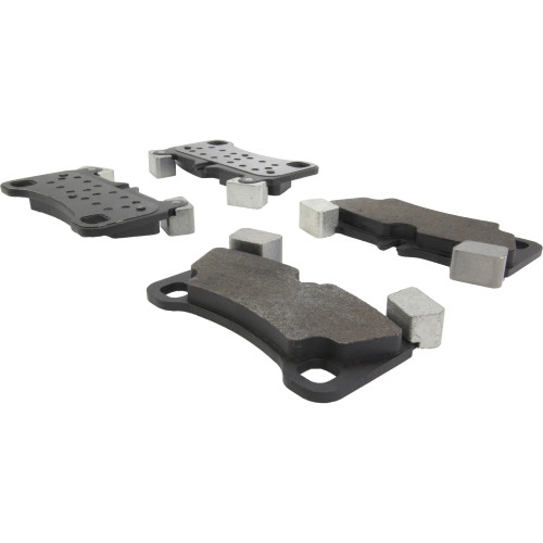 Posi Quiet Semi-Metallic Brake Pads with Hardware for 2007-2015 Audi/Porsche/Volkswagen (Q7, Cayenne, Touareg) 104.13500