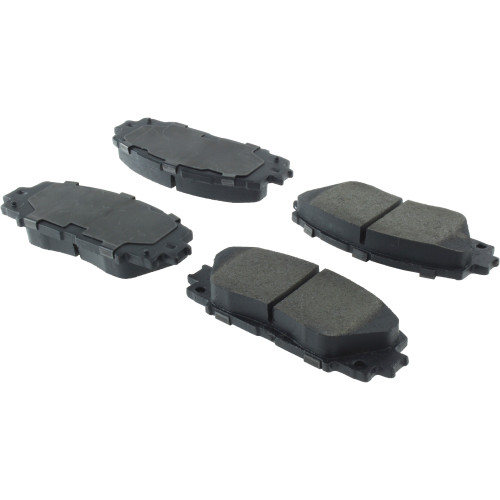 Posi Quiet Semi-Metallic Brake Pads with Hardware for 2006-2018 Toyota/Scion (Yaris, iQ) 104.11840