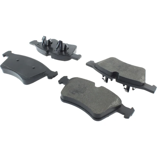 Posi Quiet Semi-Metallic Brake Pads with Hardware for 2008-2012 Mercedes-Benz (GL320, GL450, GL550, GL350) 104.12720