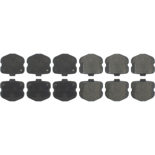 Posi Quiet Semi-Metallic Brake Pads for 2006-2013 Chevrolet (Corvette) 104.11850