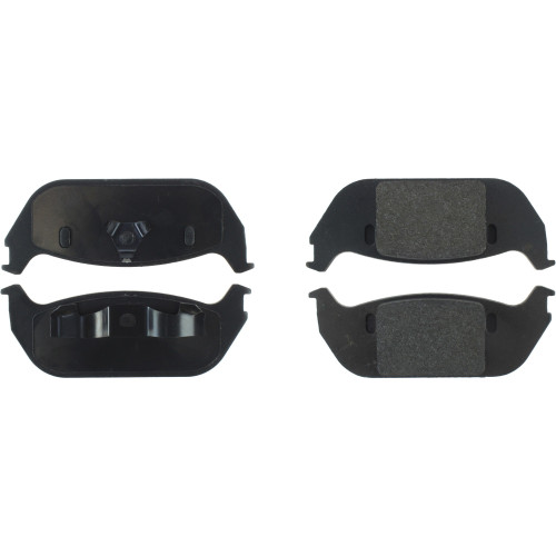 Posi Quiet Semi-Metallic Brake Pads with Hardware for 2003-2005 Lincoln (Aviator) 104.09520