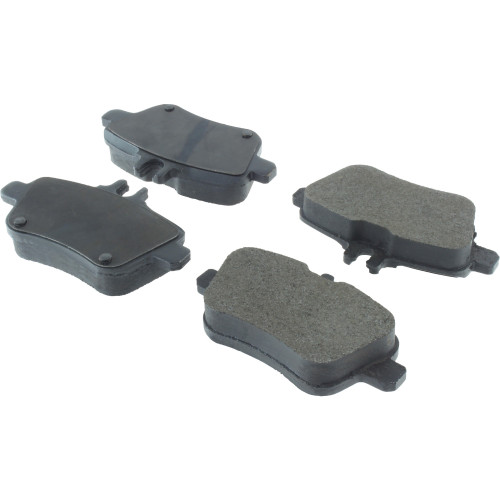Posi Quiet Semi-Metallic Brake Pads with Hardware for 2012-2020 Mercedes-Benz/INFINITI (SLK350, SLK250, B180, B250) 104.16461